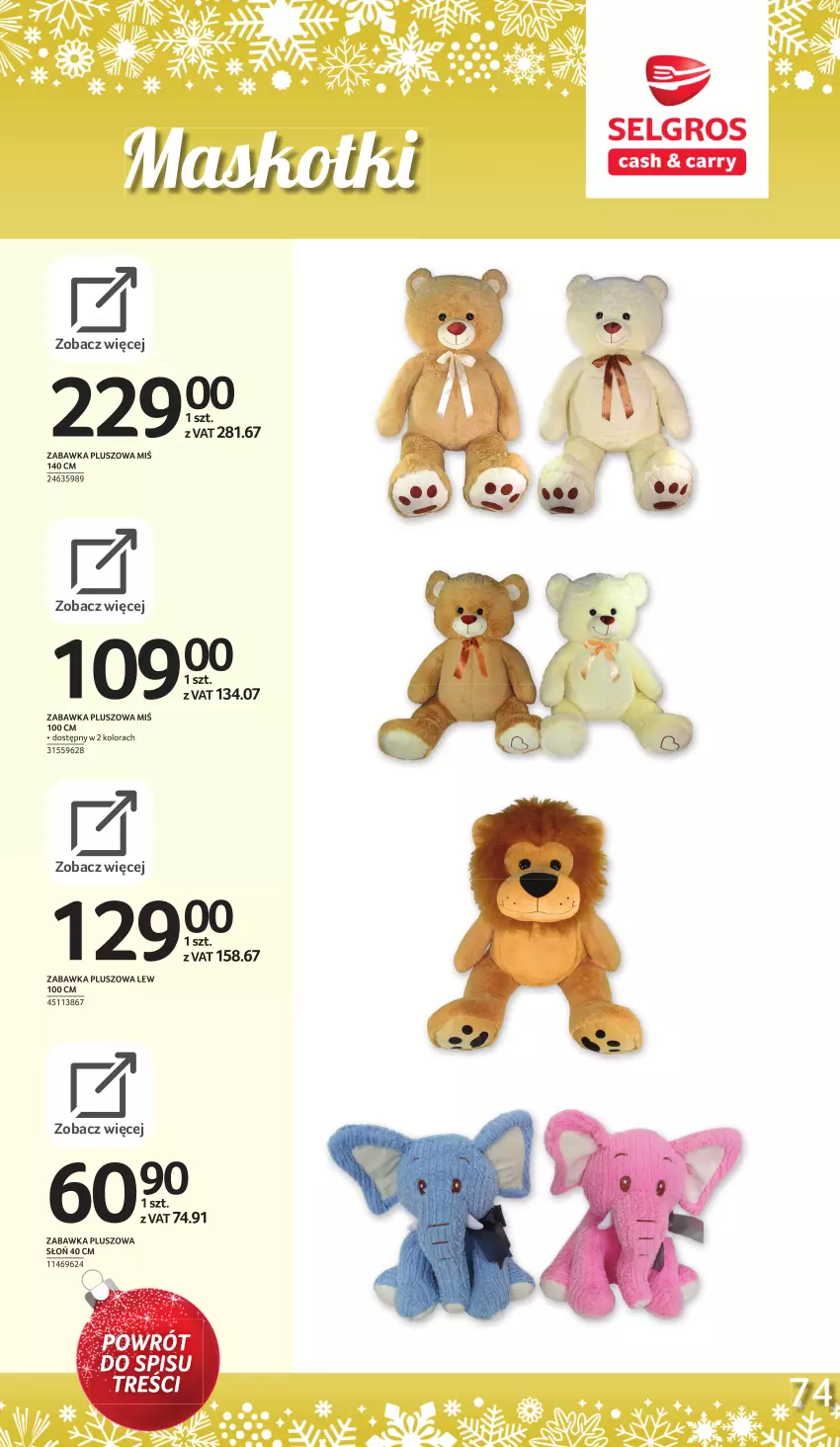 Gazetka promocyjna Selgros - E-Katalog zabawki 2022 - ważna 22.04 do 31.12.2022 - strona 74