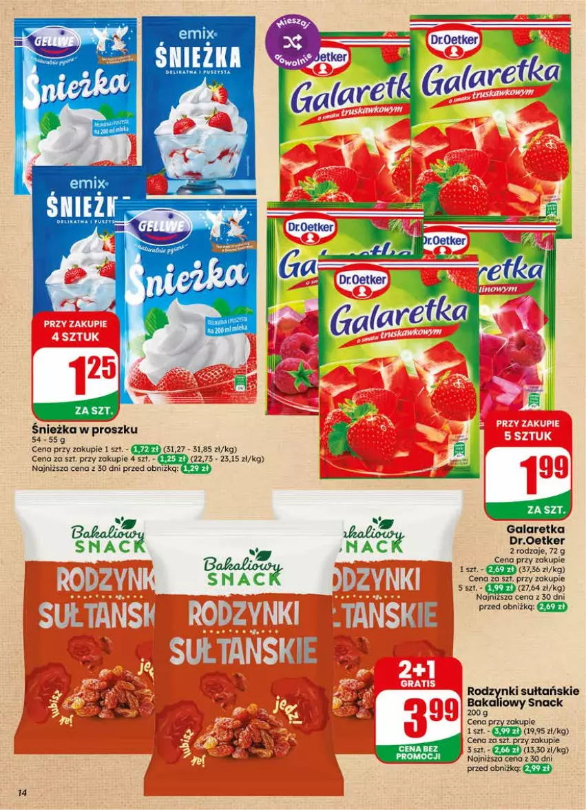 Gazetka promocyjna Dino - Gazetka 23 / 2026 - ważna 03.06 do 09.06.2026 - strona 14 - produkty: Gala, Galaretka