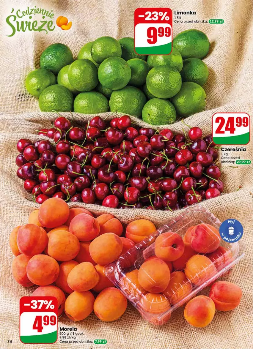 Gazetka promocyjna Dino - Gazetka 23 / 2026 - ważna 03.06 do 09.06.2026 - strona 36 - produkty: Limonka, Morela
