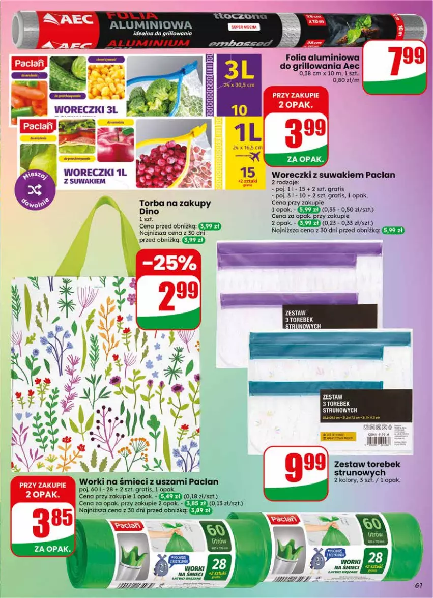 Gazetka promocyjna Dino - Gazetka 23 / 2026 - ważna 03.06 do 09.06.2026 - strona 61 - produkty: Gra, Grill, Torba, Torba na zakupy