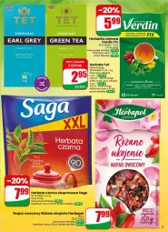 Gazetka promocyjna Dino - Gazetka 23 / 2026 - Gazetka - ważna od 09.06 do 09.06.2026 - strona 11 - produkty: Earl Grey, Róża, Saga, Herbata czarna, Zdrowie, Dzika róża, Herbata, Mięta, Herbapol
