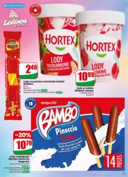 Gazetka promocyjna Dino - Gazetka 23 / 2026 - Gazetka - ważna od 09.06 do 09.06.2026 - strona 31 - produkty: Produkty mrożone, Lody, Oranżada, Hellena, Hortex
