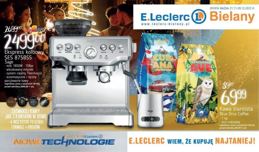 Gazetka promocyjna E Leclerc - ważna 21.11 do 09.12.2023 - strona 1 - produkty: Młynek, Por