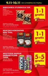 Gazetka promocyjna Biedronka - Od czwartku - Gazetka - ważna od 15.11 do 15.11.2023 - strona 4 - produkty: Top, Gra, Mieszanka studencka, Napoje, Tiger, Mleczko, Kokos