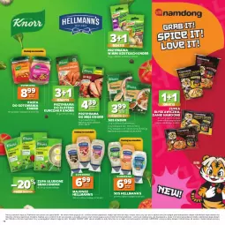 Gazetka promocyjna Stokrotka - Katalog Urodzinowy! - Gazetka - ważna od 23.09 do 23.09.2026 - strona 10 - produkty: Kurczak, Majonez, Cebula, Warzywa, Sos, Gra, Zupa, Czosnek, Owoce, Wiko, Mięso, Knorr, Hellmann’s