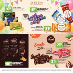 Gazetka promocyjna Stokrotka - Katalog Urodzinowy! - Gazetka - ważna od 23.09 do 23.09.2026 - strona 9 - produkty: Warzywa, Cukier, Wawel, Wafle, Czekolada, Galaretka, Owoce, Cukierki, Gala, Kakao, Mięso