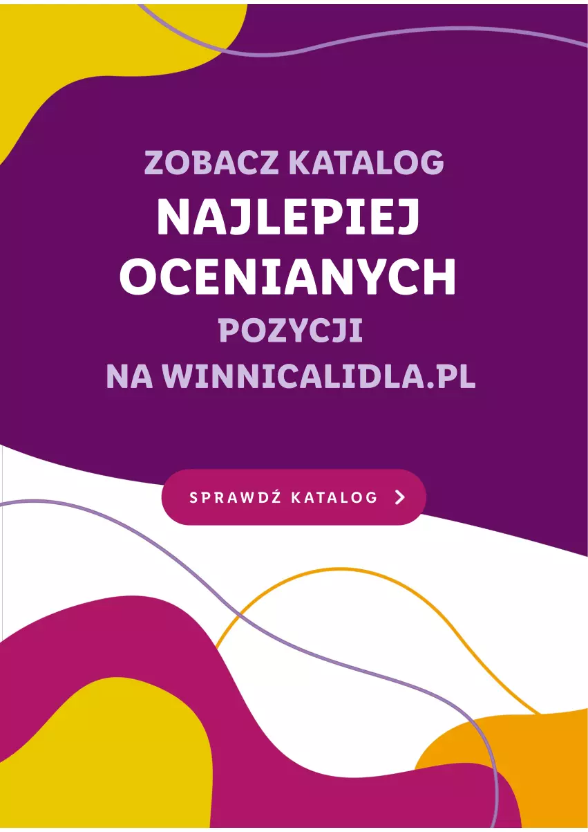 Gazetka promocyjna Lidl - KATALOG NAJLEPIEJ OCENIANYCH PRODUKTÓW WINNICALIDLA.PL - ważna 19.01 do 16.02.2021 - strona 1