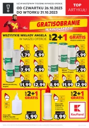 Gazetka promocyjna Kaufland - Zapowiedź oferty - Gazetka - ważna od 25.10 do 25.10.2023 - strona 1 - produkty: Top, Sok, Gra, Znicz, Olej, Wkład olejowy