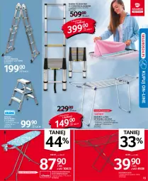 Gazetka promocyjna Selgros - Oferta przemysłowa - Gazetka - ważna od 24.11 do 24.11.2021 - strona 15 - produkty: Teleskop, Top, Sok, Drabina, Deska do prasowania, Suszarka