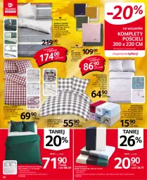 Gazetka promocyjna Selgros - Oferta przemysłowa - Gazetka - ważna od 24.11 do 24.11.2021 - strona 18 - produkty: Koc, Tom Tailor, Pościel, Prześcieradło, Wełna, Komplet pościeli