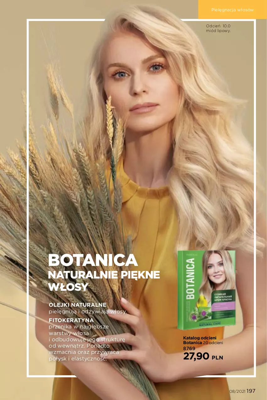 Gazetka promocyjna Faberlic - Gazetka - ważna 24.05 do 13.06.2021 - strona 197 - produkty: Cień, Miód, Olej, Pielęgnacja włosów