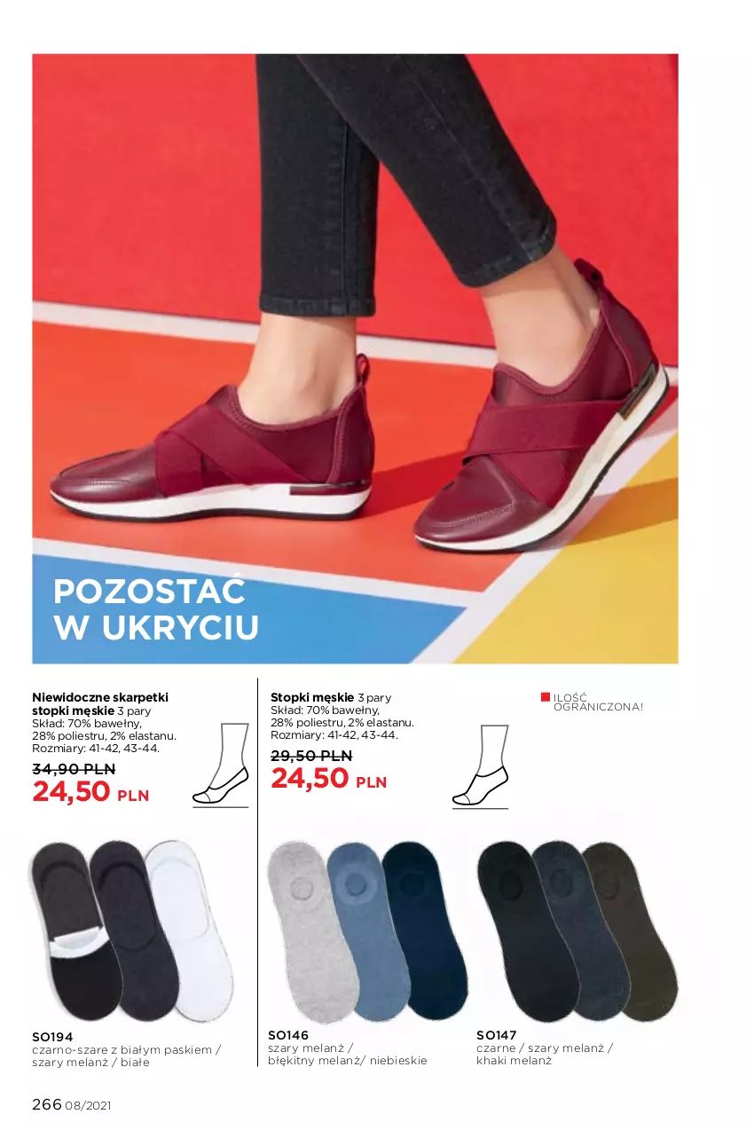 Gazetka promocyjna Faberlic - Gazetka - ważna 24.05 do 13.06.2021 - strona 266 - produkty: Gra, Karp, Skarpetki, Top