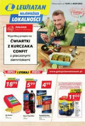 Gazetka promocyjna Lewiatan - Gazetka - ważna od 20.09 do 20.09.2023 - strona 1 - produkty: Piec, Kurczak, Krakus, Pepsi max, Parówki, Pepsi, Gouda