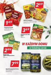 Gazetka promocyjna Lewiatan - Gazetka - ważna od 20.09 do 20.09.2023 - strona 10 - produkty: Makaron, Prymat, Krakus, Ser, Papryka słodka, Garnek, Ogórki konserwowe, Papryka, Bulion, Winiary, Lion, Rosół, Knorr