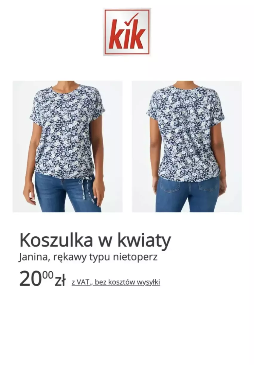 Gazetka promocyjna Kik - ważna 19.02 do 05.03.2025 - strona 3 - produkty: Kosz, Koszulka, Top