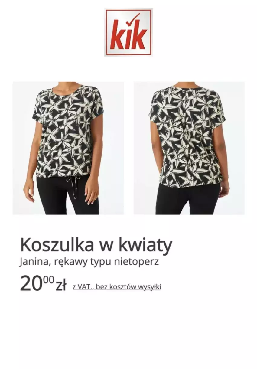 Gazetka promocyjna Kik - ważna 19.02 do 05.03.2025 - strona 8 - produkty: Kosz, Koszulka, Top