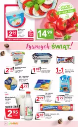 Gazetka promocyjna Odido - Pysznych ŚWIĄT! - Gazetka - ważna od 21.04 do 21.04.2022 - strona 2 - produkty: Mozzarella, Ser topiony, Ciasto francuskie, Top, Ser, Gra, Kosz, Rolmlecz, Serek homogenizowany, Serek, Camembert, NaTurek, Mleko zagęszczone, Fanta, Pomidory, Monte, Mleko, Fa