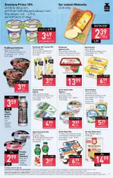 Gazetka promocyjna Stokrotka - Market - Gazetka - ważna od 21.02 do 21.02.2024 - strona 10 - produkty: Serek wiejski, Warzywa, Ser, Salami, Danone, Twaróg, Jogurt owocowy, Piątnica, Rama, Zott, Jogurt, Optima Cardio, Mlekovita, Activia, Serek, Optima, Margaryna, Edam, Pudding, Hochland, Owoce, Deser, Ser salami, Napój, Almette, Mięso, Monte, Mleko