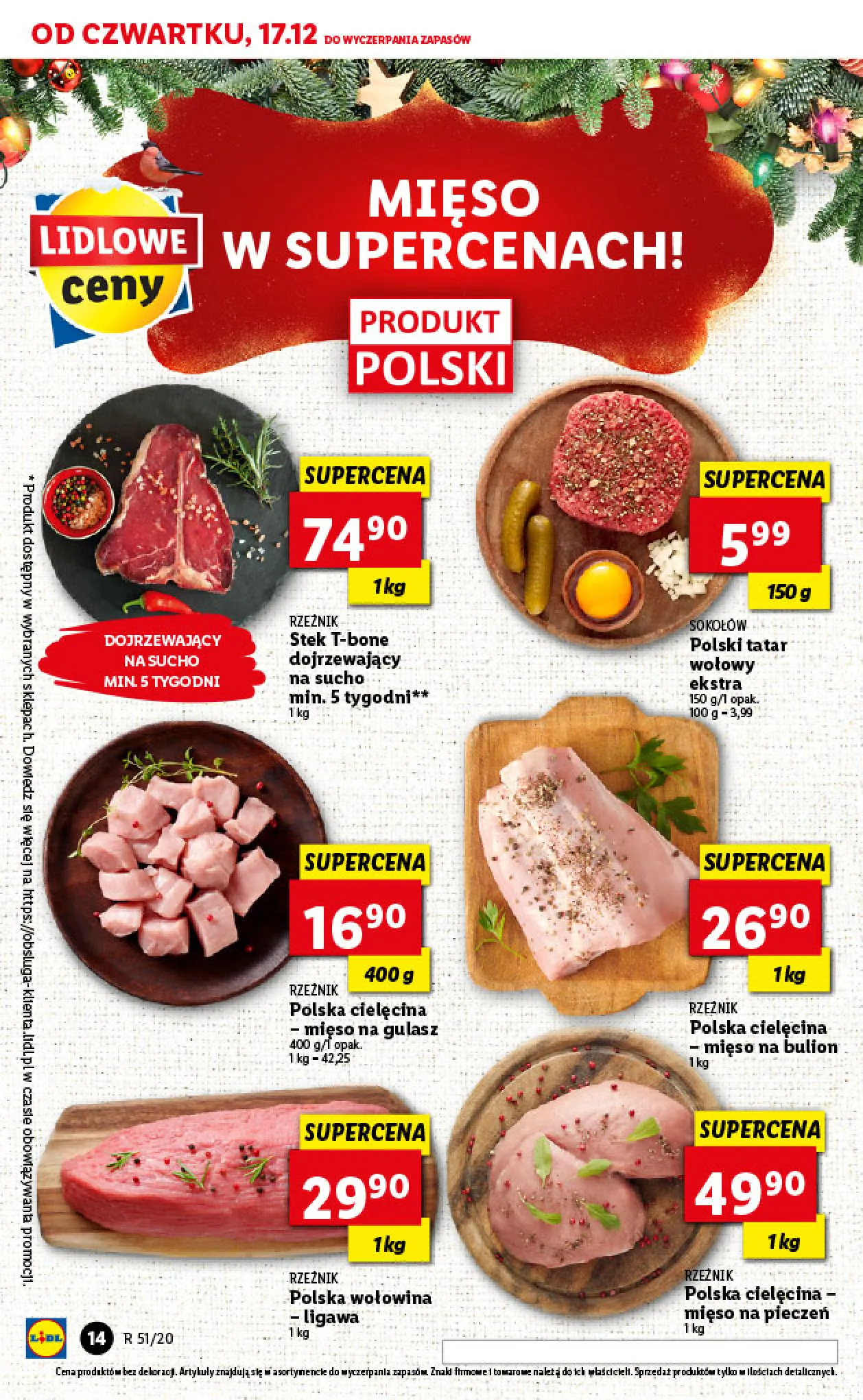 Gazetka promocyjna Lidl - Wigilia - ważna 17.12 do 20.12.2020 - strona 14