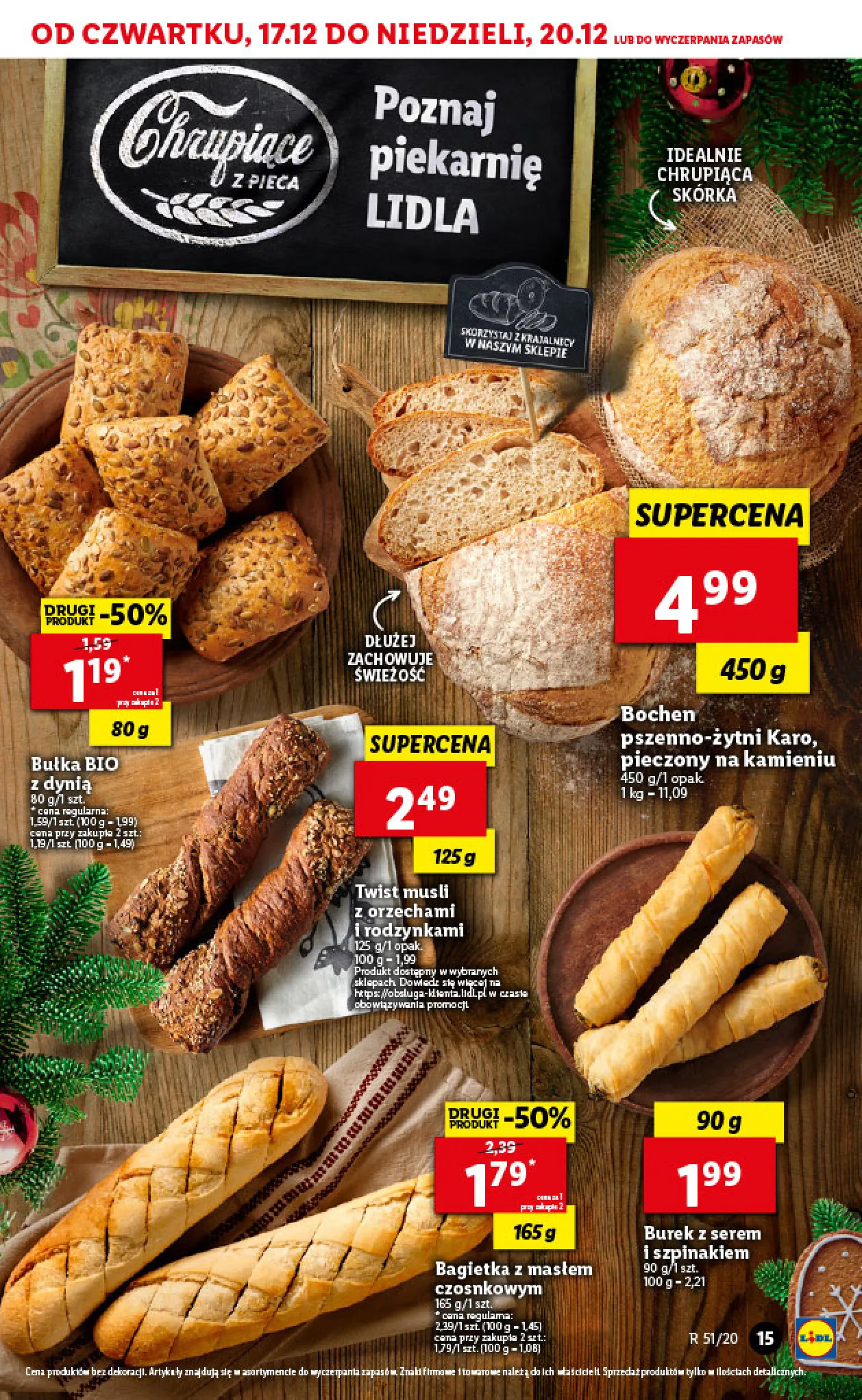 Gazetka promocyjna Lidl - Wigilia - ważna 17.12 do 20.12.2020 - strona 15