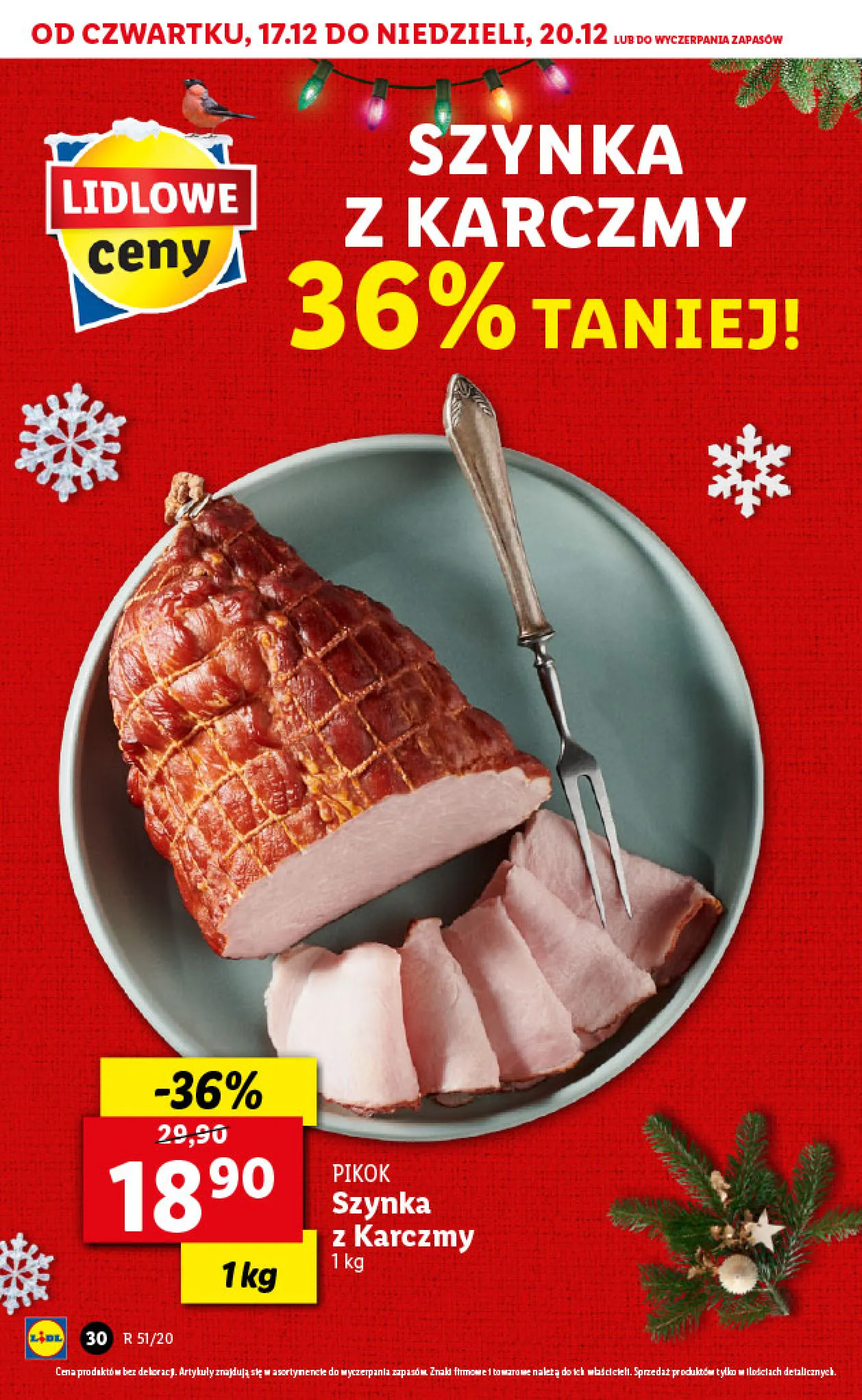 Gazetka promocyjna Lidl - Wigilia - ważna 17.12 do 20.12.2020 - strona 30