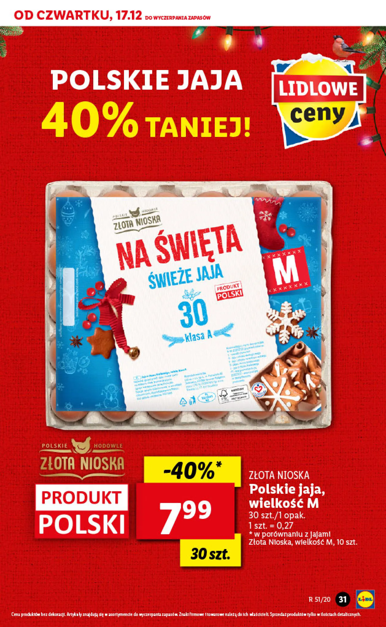 Gazetka promocyjna Lidl - Wigilia - ważna 17.12 do 20.12.2020 - strona 31