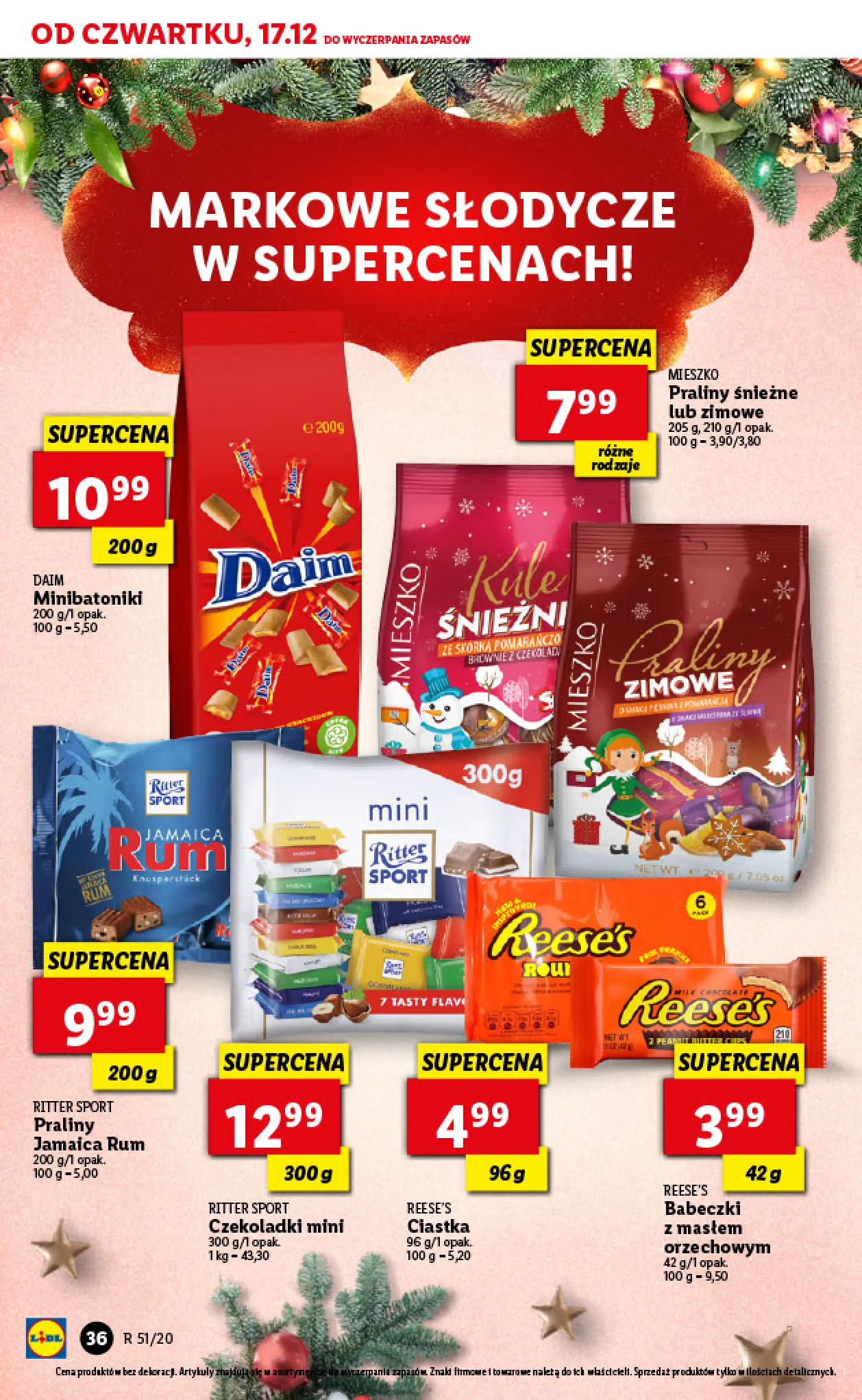 Gazetka promocyjna Lidl - Wigilia - ważna 17.12 do 20.12.2020 - strona 36