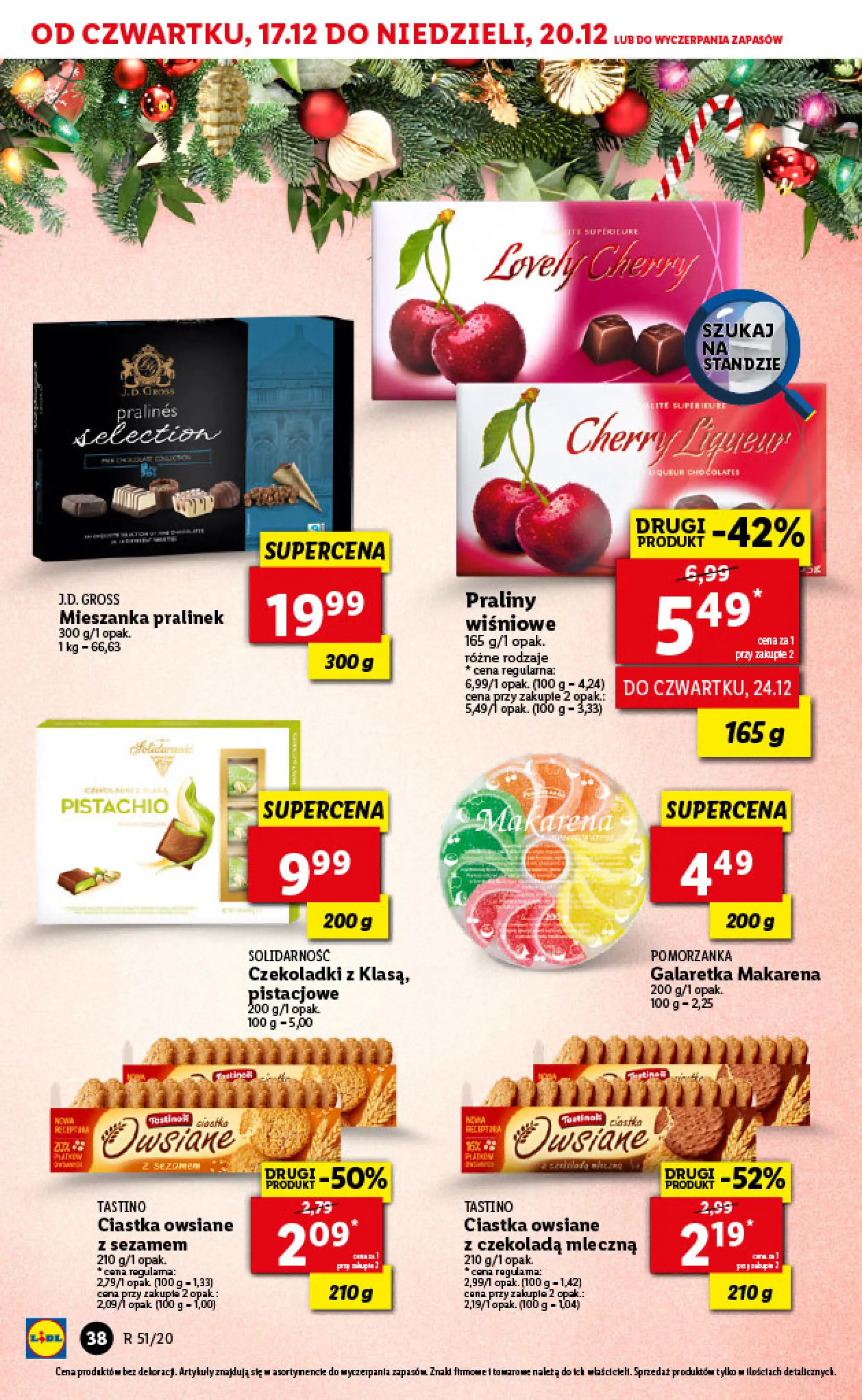 Gazetka promocyjna Lidl - Wigilia - ważna 17.12 do 20.12.2020 - strona 38