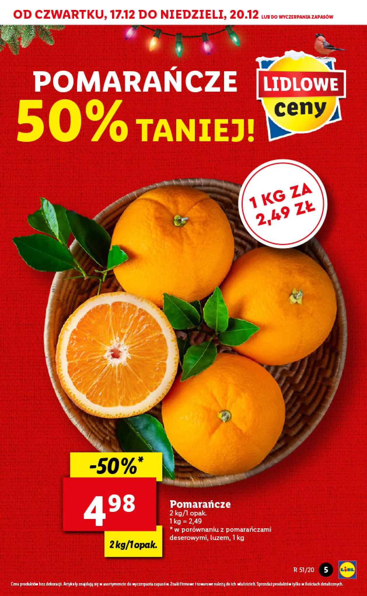 Gazetka promocyjna Lidl - Wigilia - ważna 17.12 do 20.12.2020 - strona 5