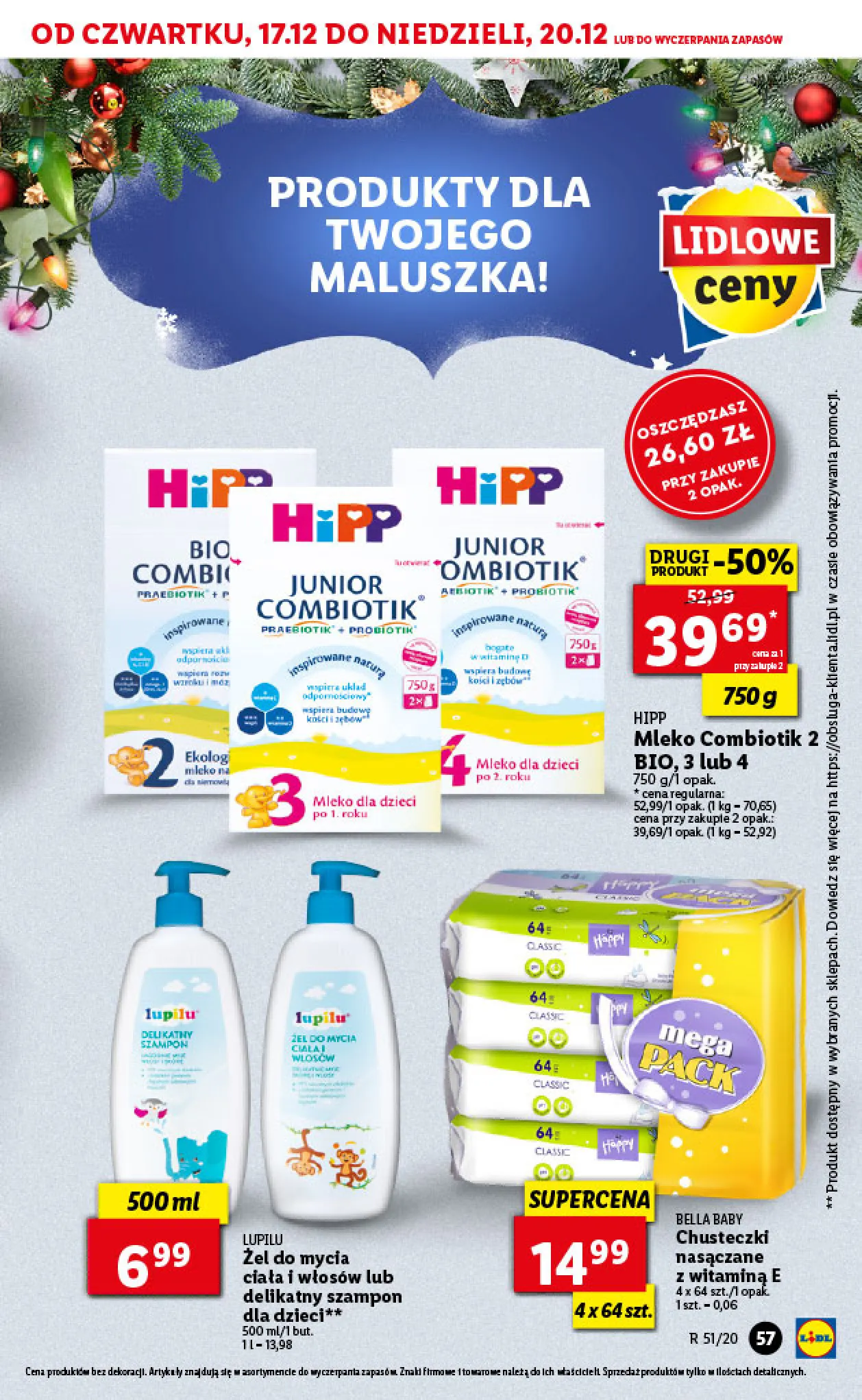 Gazetka promocyjna Lidl - Wigilia - ważna 17.12 do 20.12.2020 - strona 57