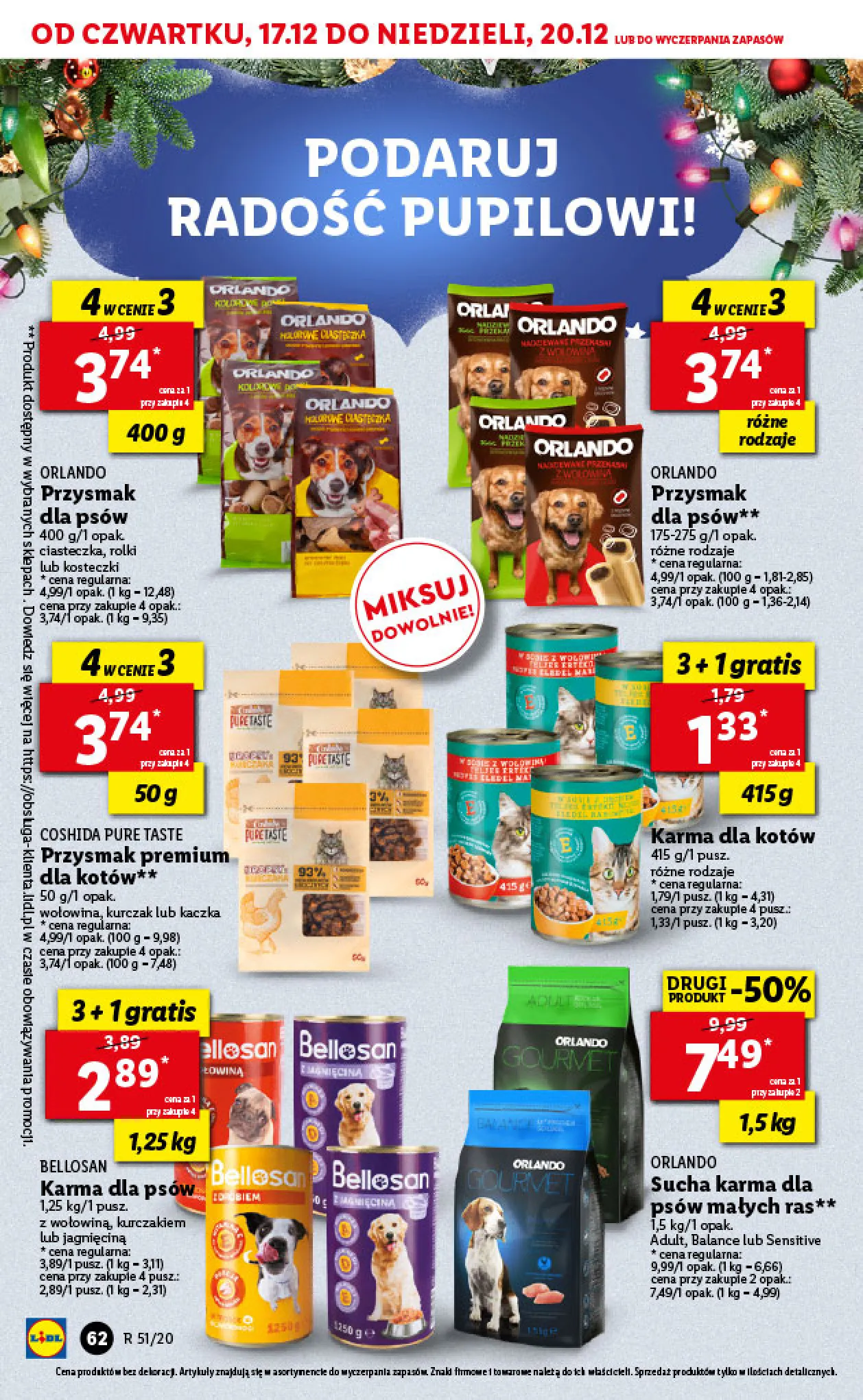 Gazetka promocyjna Lidl - Wigilia - ważna 17.12 do 20.12.2020 - strona 62