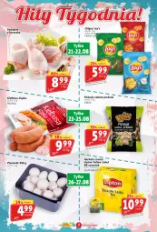 Gazetka promocyjna Prim Market - Gazetka - ważna od 27.08 do 27.08.2025 - strona 7 - produkty: Piec, Kurczak, Pistacje, Pekpol, Chipsy, Herbata czarna, Lipton, Herbata, Kiełbasa, Podudzie z kurczaka, Kiełbasa śląska