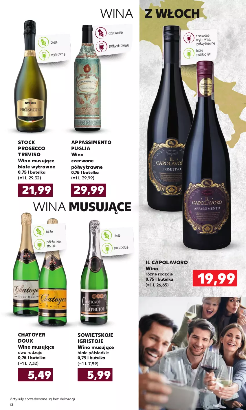 Gazetka promocyjna Kaufland - Barek - ważna 21.01 do 03.02.2021 - strona 13 - produkty: Mus, Prosecco, Sowietskoje Igristoje, Stock, Wino, Wino czerwone, Wino musujące