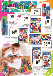 Gazetka promocyjna Dino - Gazetka - Gazetka - ważna od 06.08 do 06.08.2022 - strona 4 - produkty: Flamastry, Klej, Plastelina, Fa