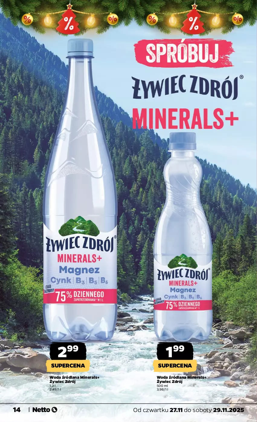 Gazetka promocyjna Netto - Od Czwartku - ważna 27.11 do 29.11.2025 - strona 14 - produkty: LANA, Woda