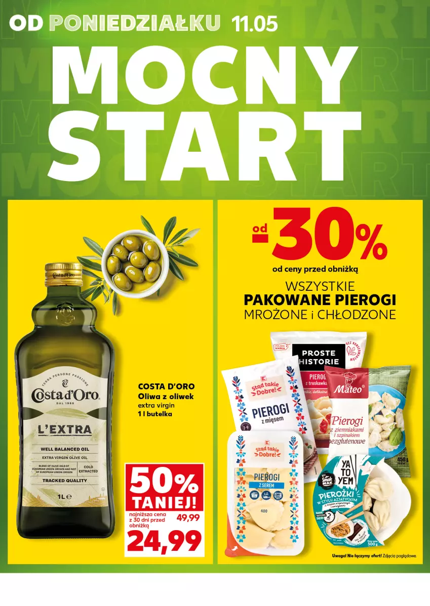 Gazetka promocyjna Kaufland - Mocny Start - ważna 11.05 do 13.05.2026 - strona 2 - produkty: Costa d'Oro, Fa, Gin, Oliwa, Oliwa z oliwek, Pierogi, Szpinak