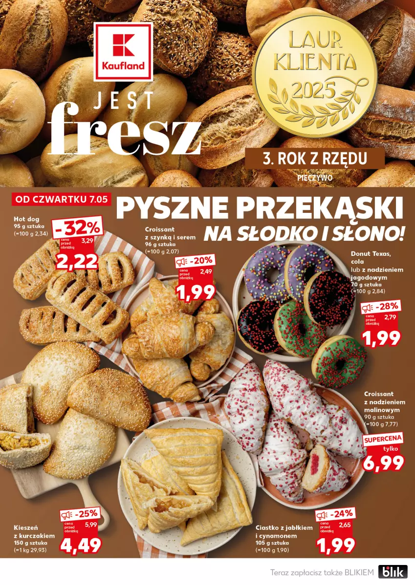 Gazetka promocyjna Kaufland - Mocny Start - ważna 11.05 do 13.05.2026 - strona 20 - produkty: Croissant, Donut, Kurczak, Laur