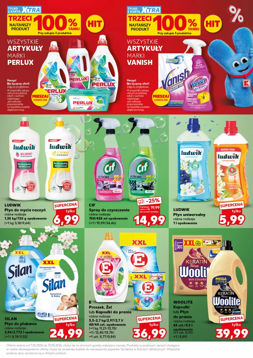 Gazetka promocyjna Kaufland - Mocny Start - ważna 11.05 do 13.05.2026 - strona 27 - produkty: Do mycia naczyń, Kapsułki do prania, Lack, Ludwik, Płyn do mycia, Płyn do mycia naczyń