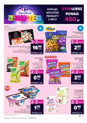 Gazetka promocyjna Carrefour - Gazetka Carrefour Zyskoteka - Gazetka - ważna od 24.10 do 24.10.2021 - strona 3 - produkty: Ser, Gra, Cukier, Zott, Kosz, Krewetki, Deser, Cukierki, Frytki, Monte, Knorr, Danie gotowe