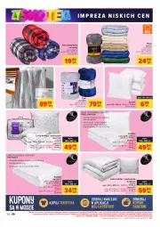 Gazetka promocyjna Carrefour - Gazetka Carrefour Zyskoteka - Gazetka - ważna od 24.10 do 24.10.2021 - strona 34 - produkty: Pled, Koc, Kołdra, Narożnik, Poduszka, Fa