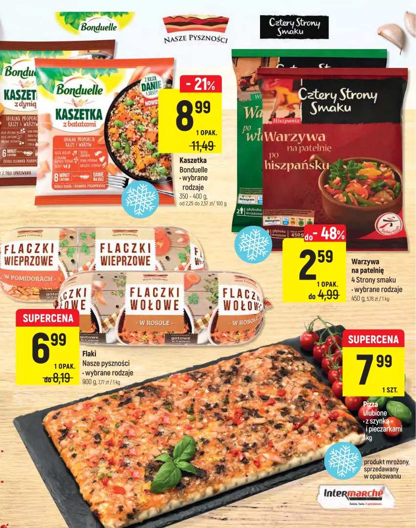 Gazetka promocyjna Intermarche - Warto - ważna 18.01 do 31.01.2022 - strona 7 - produkty: Bonduelle, Flaki, Kaszetka, O nas, Warzywa