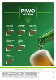 Gazetka promocyjna Odido - Lubimy LATO! - Gazetka - ważna od 12.08 do 12.08.2021 - strona 8 - produkty: Piwo, Rama, Warka, Radler, Lech Premium