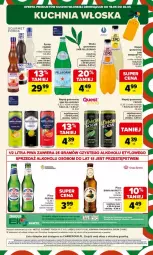 Gazetka promocyjna Carrefour - Gazetka Kuchnia włoska - Gazetka - ważna od 30.05 do 30.05.2026 - strona 13 - produkty: Piwo, Ser, Kuchnia, Napój gazowany, Syrop, Woda, Napój, Fa