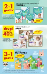 Gazetka promocyjna Biedronka - Gazetka - ważna od 15.04 do 15.04.2023 - strona 38 - produkty: Por, Mus, Pampers, Pieluchy, Majtki, SEKO, Dada, Pieluchomajtki