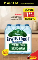 Gazetka promocyjna Biedronka - Gazetka - ważna od 15.04 do 15.04.2023 - strona 5 - produkty: Sok, Woda niegazowana, Woda