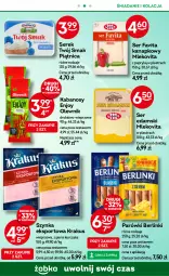 Gazetka promocyjna Żabka - Gazetka - ważna od 14.01 do 14.01.2025 - strona 31 - produkty: Kurczak, Krakus, Ser, Por, Favita, Piątnica, Parówki, Mlekovita, Szynka, Serek, Sport, Edam, Kabanos, Twój Smak, Olewnik, Berlinki, Mleko, Fa