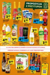 Gazetka promocyjna ABC - Gazetka - ważna od 09.01 do 09.01.2024 - strona 7 - produkty: Piwo, Książęce, Sok, Napój energetyczny, Kasztelan, Coca-Cola, Oranżada, Hellena, Tymbark, Fanta, Owoce, Sprite, Napój, Nektar, Kozel, Fa