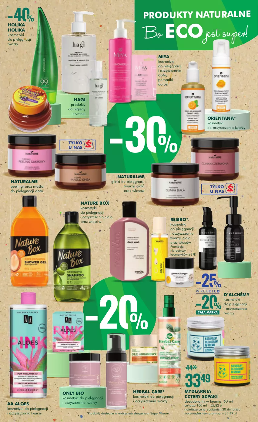 Gazetka promocyjna Super Pharm - Gazetka - ważna 20.03 do 31.03.2023 - strona 7 - produkty: Dezodorant, Holika Holika, Kosmetyki do pielęgnacji, Nature Box, Peeling