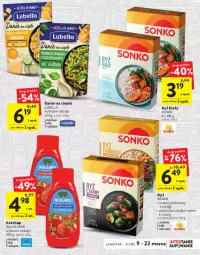 Gazetka promocyjna Intermarche - Gazetka Intermarche - Gazetka - ważna od 22.03 do 22.03.2023 - strona 15 - produkty: Lubella, Ketchup, Ryż, Bell, Sonko, Bella, Ryż biały