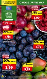 Gazetka promocyjna Lidl - GAZETKA - Gazetka - ważna od 31.08 do 31.08.2024 - strona 18 - produkty: Warzywa, Ser, Maliny, Winogrona, Owoce, Chleb, Wino, Mango, Jabłka